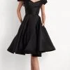 JVN By Jovani - Sweetheart Mikado Cocktail Dress JVN04718SC - 1 Pc Black In Size 14 Available Cocktail Dresses 2 JVN By Jovani - Sweetheart Mikado Cocktail Dress JVN04718SC - 1 Pc Black In Size 14 Available Cocktail Dresses