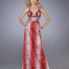 La Femme - 13453 Elegant Long Multi-Colored Dress Formal Gowns 1 La Femme - 13453 Elegant Long Multi-Colored Dress Formal Gowns