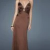 Formal Gowns La Femme - 14303 Stunning Silk Bodice Evening Dress 2 Formal Gowns La Femme - 14303 Stunning Silk Bodice Evening Dress