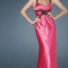 La Femme - 14425 Long Gown With Open Back