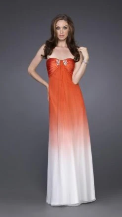Formal Gowns La Femme - 15144 Strapless Long Dress