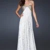 La Femme - 15991 Stunning Sequined Sweetheart Neck Sheath Dress Formal Gowns