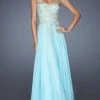 Formal Gowns La Femme - 20114 Long Embellished Strapless Dress 1 Formal Gowns La Femme - 20114 Long Embellished Strapless Dress