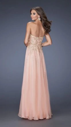 Formal Gowns La Femme - 20114 Long Embellished Strapless Dress