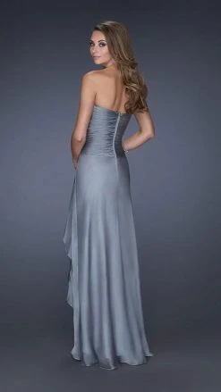 La Femme - 20479 Jeweled Lace Applique Sweetheart Gown Formal Gowns