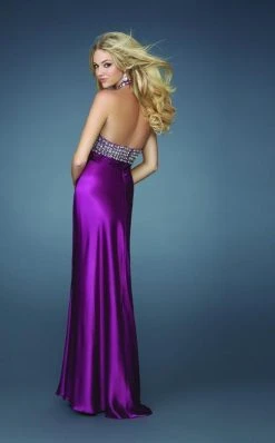 La Femme Gigi - 13870 Sparkling Halter Style Evening Dress