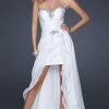 La Femme Gigi - 17377 Elegant Sequined Sweetheart Chiffon Gown 2 La Femme Gigi - 17377 Elegant Sequined Sweetheart Chiffon Gown