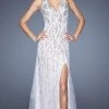 Formal Gowns La Femme Gigi - 20421 Enchanting Embellished V-Neck Dress 2 Formal Gowns La Femme Gigi - 20421 Enchanting Embellished V-Neck Dress