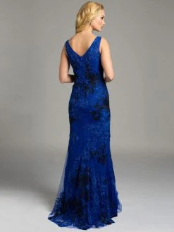Formal Gowns Lara Dresses - 33243 Stunning Fully Embroidered Evening Gown