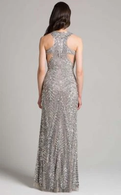 Formal Gowns Lara Dresses - 33260 Sequined Jewel Column Dress