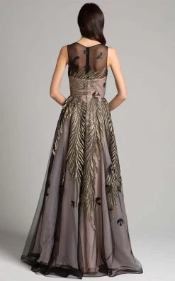 Lara Dresses - 33272 Pleated Scoop A-line Dress