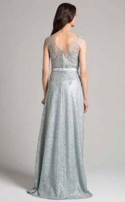 Formal Gowns Lara Dresses - 33284 Embellished V-neck A-line Dress