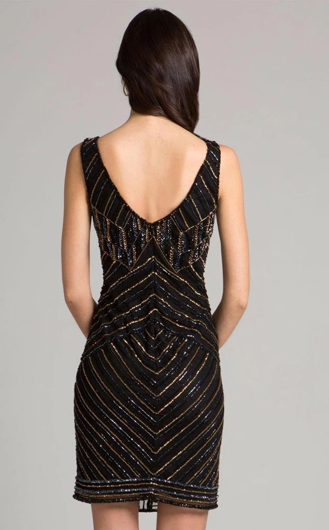 Lara Dresses - 33295 Bead Embellished Sheath Dress 4 Lara Dresses - 33295 Bead Embellished Sheath Dress