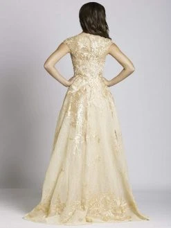 Formal Gowns Lara Dresses - 33497 Floral Applique Sweetheart Evening Gown