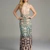 Lara Dresses - 42632 Exquisite Multi-Colored Jewel Dress