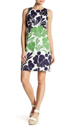 Cocktail Dresses London Times - T3225M Floral Jewel Sheath Dress
