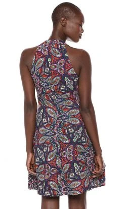 London Times - T3536M Floral Halter A-Line Dress Cocktail Dresses 7 London Times - T3536M Floral Halter A-Line Dress Cocktail Dresses