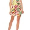 London Times - T4642M Floral Print Sheath Short Dress Cocktail Dresses