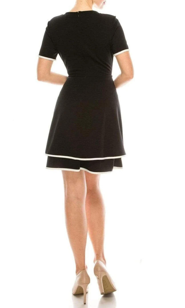 London Times - T4830M Jewel A-Line Cocktail Dress Cocktail Dresses 4 London Times - T4830M Jewel A-Line Cocktail Dress Cocktail Dresses