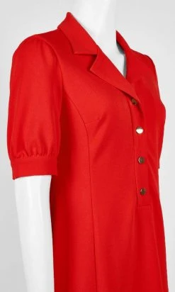 London Times - T4939M Collared Button Down Stretch Crepe Dress Cocktail Dresses 21 London Times - T4939M Collared Button Down Stretch Crepe Dress Cocktail Dresses