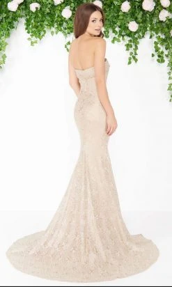 Mac Duggal - 20084D Strapless Lace Mermaid Gown Formal Gowns 5 Mac Duggal - 20084D Strapless Lace Mermaid Gown Formal Gowns