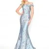 Mac Duggal - 2057R Fitted Off-Shoulder Trumpet Evening Gown