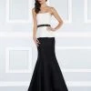 Mac Duggal - 25303R Mermaid Gown With Beaded Belt Formal Gowns 2 Mac Duggal - 25303R Mermaid Gown With Beaded Belt Formal Gowns