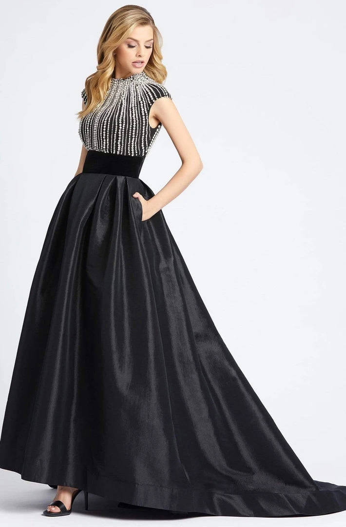 Mac Duggal - 77269R Open Back Embellished Ballgown 3 Mac Duggal - 77269R Open Back Embellished Ballgown