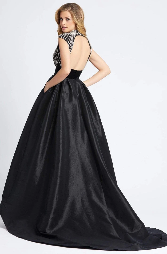 Mac Duggal - 77269R Open Back Embellished Ballgown 4 Mac Duggal - 77269R Open Back Embellished Ballgown