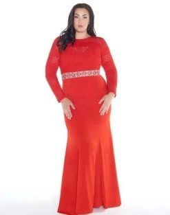 Mac Duggal - 77383F Embellished Illusion Jewel Sheath Dress Formal Gowns