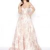 Formal Gowns Mac Duggal - 79195D Off-Shoulder Metallic A-Line Evening Gown 1 Formal Gowns Mac Duggal - 79195D Off-Shoulder Metallic A-Line Evening Gown