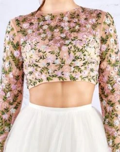 Formal Gowns Mac Duggal Ballgowns - 50526H Two Piece Floral Embroidered Ballgown 7 Formal Gowns Mac Duggal Ballgowns - 50526H Two Piece Floral Embroidered Ballgown