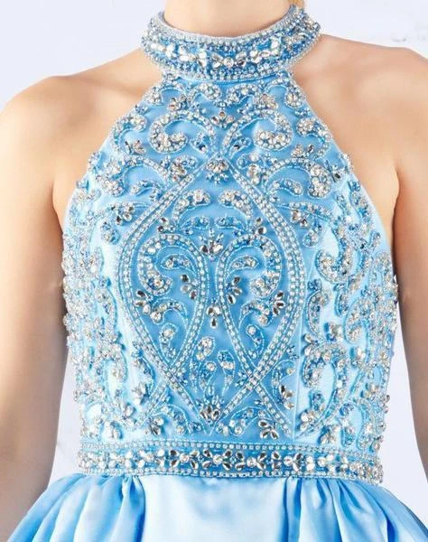 Mac Duggal Ballgowns - 67658H Embellished Halter Neck Ballgown 6 Mac Duggal Ballgowns - 67658H Embellished Halter Neck Ballgown