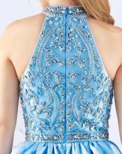 Mac Duggal Ballgowns - 67658H Embellished Halter Neck Ballgown 11 Mac Duggal Ballgowns - 67658H Embellished Halter Neck Ballgown