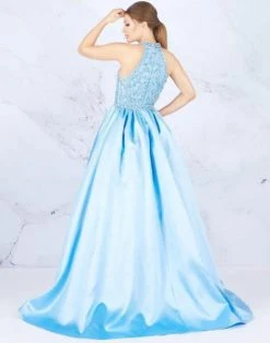 Mac Duggal Ballgowns - 67658H Embellished Halter Neck Ballgown 9 Mac Duggal Ballgowns - 67658H Embellished Halter Neck Ballgown