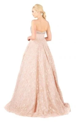 Formal Gowns Mac Duggal Ballgowns - 67695H Bead-Crusted Rosette Empire Ballgown 12 Formal Gowns Mac Duggal Ballgowns - 67695H Bead-Crusted Rosette Empire Ballgown