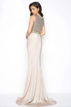 Mac Duggal - Black White Red Style 20063R Formal Gowns