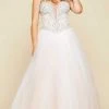 Mac Duggal Embellished Strapless Long Gown In Ivory/Nude 65357H - 1 Pc Ivory/Nude In Size 10 Available Formal Gowns 1 Mac Duggal Embellished Strapless Long Gown In Ivory/Nude 65357H - 1 Pc Ivory/Nude In Size 10 Available Formal Gowns
