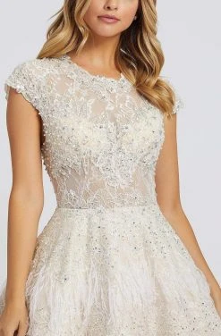 Mac Duggal Evening - 11132D Embellished Jewel Neck Ballgown 7 Mac Duggal Evening - 11132D Embellished Jewel Neck Ballgown