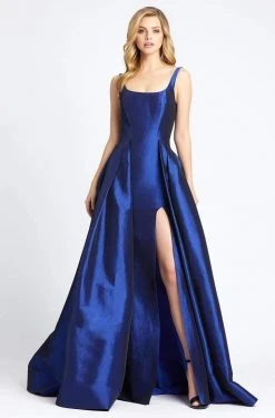Mac Duggal Evening - 12225D Sleeveless Ballgown With High Slit Formal Gowns