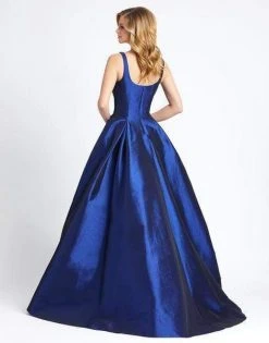 Mac Duggal Evening - 12225D Sleeveless Ballgown With High Slit Formal Gowns