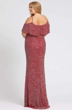 Mac Duggal Fabulouss - 4836F Embellished Scoop Long Fitted Dress Formal Gowns 6 Mac Duggal Fabulouss - 4836F Embellished Scoop Long Fitted Dress Formal Gowns