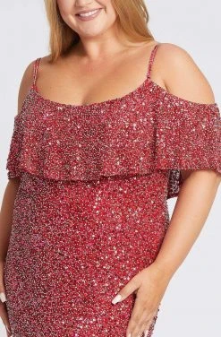 Mac Duggal Fabulouss - 4836F Embellished Scoop Long Fitted Dress Formal Gowns 7 Mac Duggal Fabulouss - 4836F Embellished Scoop Long Fitted Dress Formal Gowns