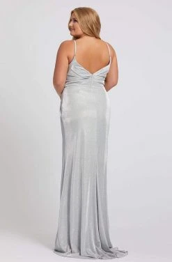 Mac Duggal Fabulouss - 49049F Glittered Long Column Dress Formal Gowns