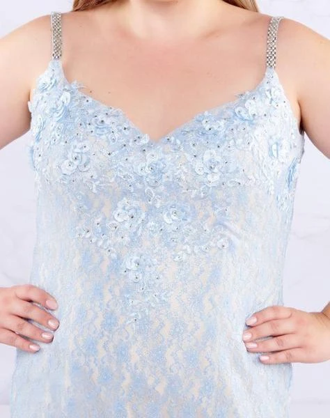 Mac Duggal Fabulouss - 77557F Beaded Lace Taffeta Mermaid Dress 5 Mac Duggal Fabulouss - 77557F Beaded Lace Taffeta Mermaid Dress