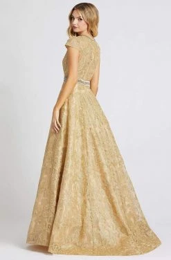 Mac Duggal Prom - 12326M Crystal Embellished Embroidered A-Line Gown