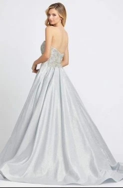 Formal Gowns Mac Duggal Prom - 66700M Strapless Bead-Crusted Bodice Ballgown 6 Formal Gowns Mac Duggal Prom - 66700M Strapless Bead-Crusted Bodice Ballgown