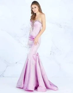 Formal Gowns Mac Duggal Prom - 66836M Strapless Fitted Mermaid Evening Gown