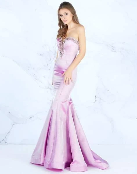 Formal Gowns Mac Duggal Prom - 66836M Strapless Fitted Mermaid Evening Gown 3 Formal Gowns Mac Duggal Prom - 66836M Strapless Fitted Mermaid Evening Gown
