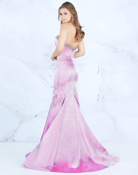 Formal Gowns Mac Duggal Prom - 66836M Strapless Fitted Mermaid Evening Gown 4 Formal Gowns Mac Duggal Prom - 66836M Strapless Fitted Mermaid Evening Gown